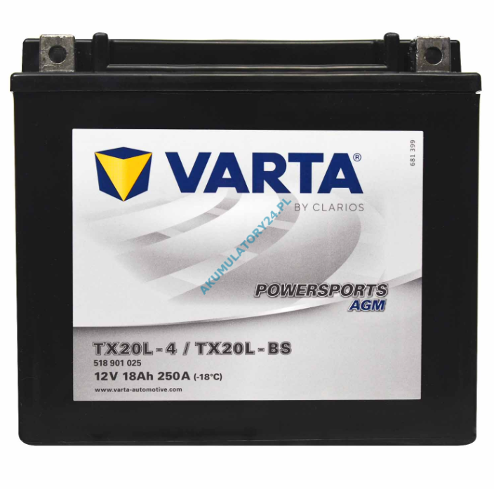 VARTA YTX20L-BS