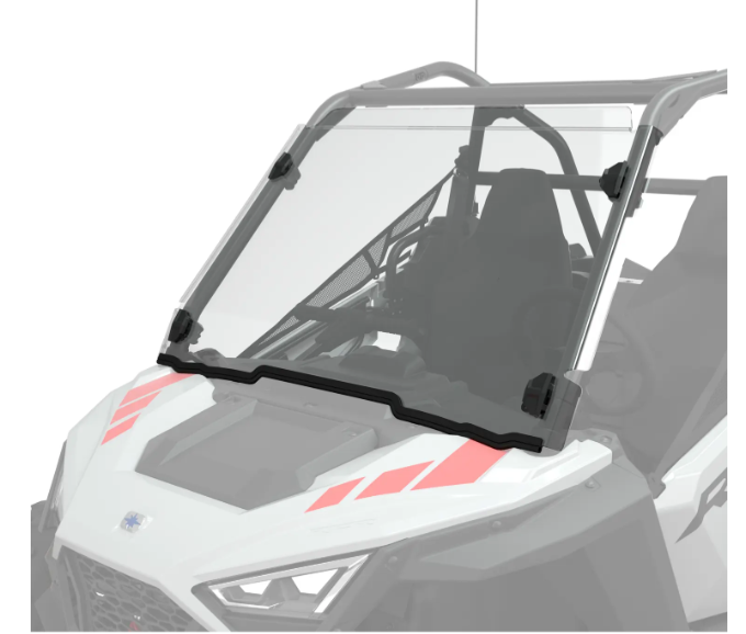 SZYBA PEŁNA POLY DO RZR 200
