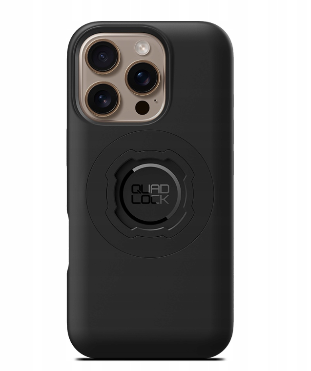 Etui QUAD LOCK MAG iPhone 16 Pro czarny